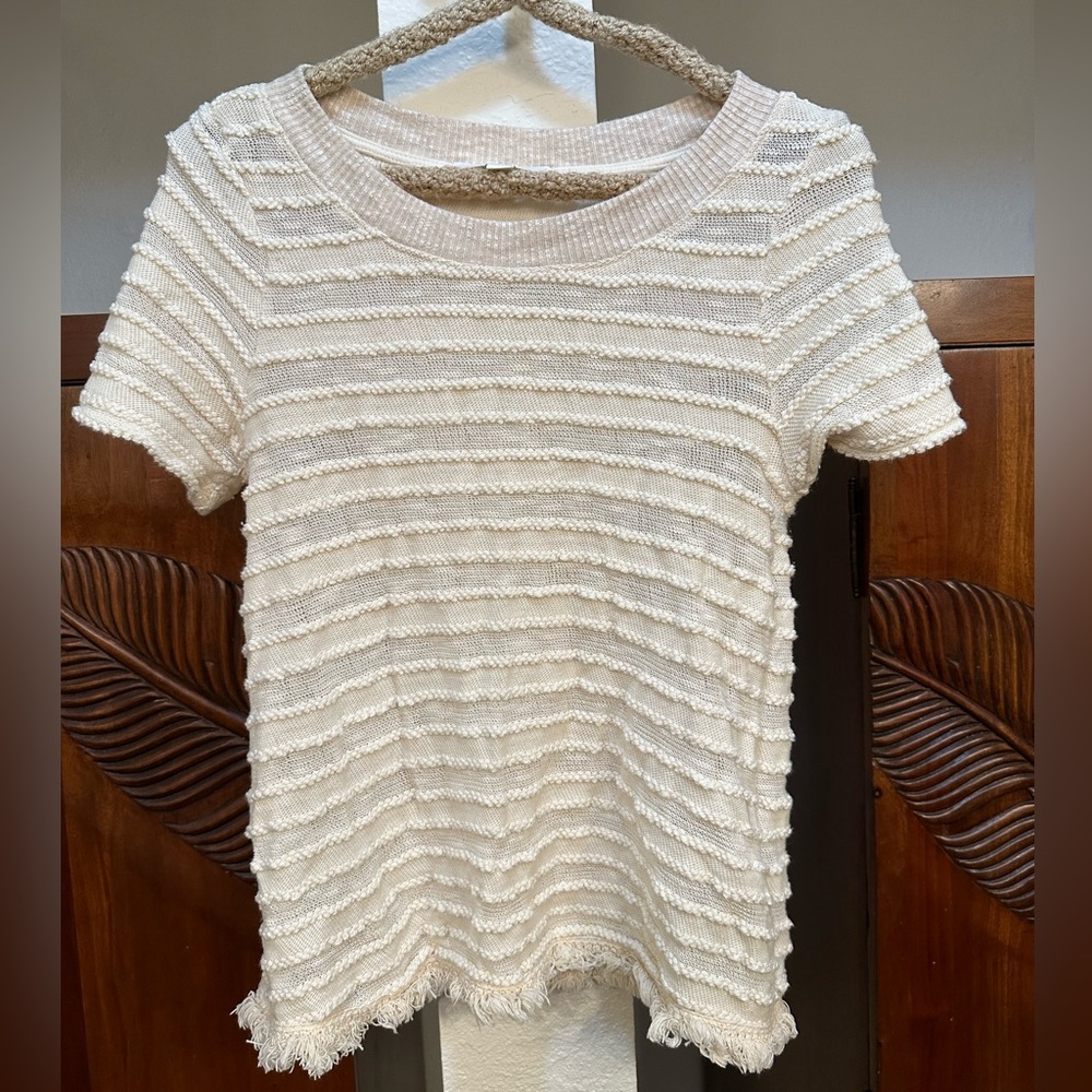 Eri + Ali Ivory Blouse XXS